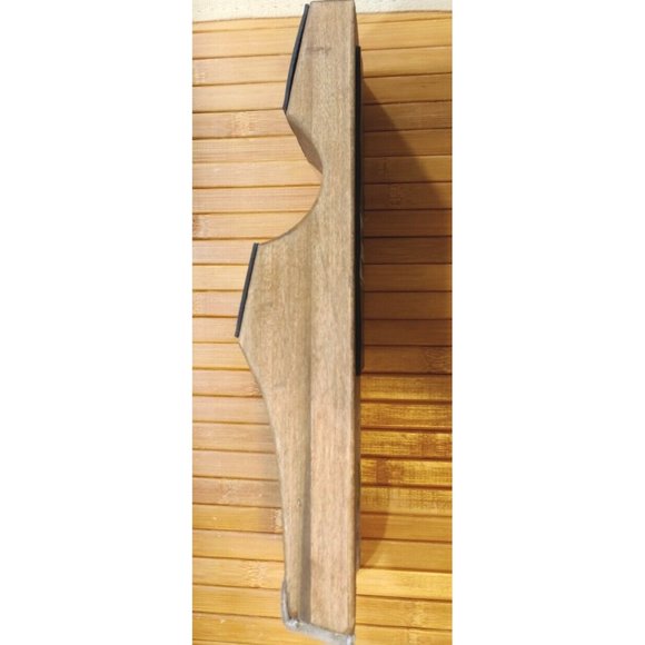 Vtg Boot Remover Jack Wooden Cowboy Boot Puller Made In USA Boot Country 11x5" - Picture 5 of 8